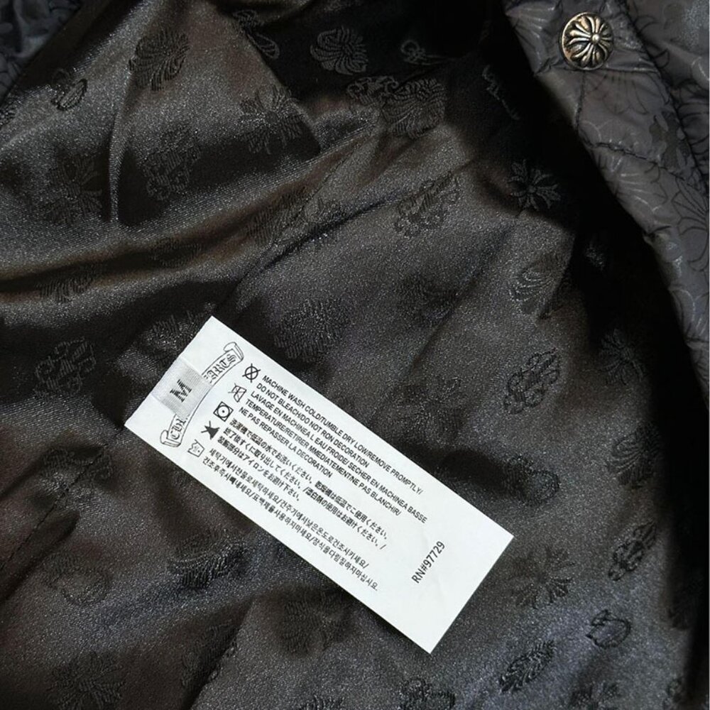 Chrome Hearts Men's Lapel Puffer Jacket - Picture 9 of 9